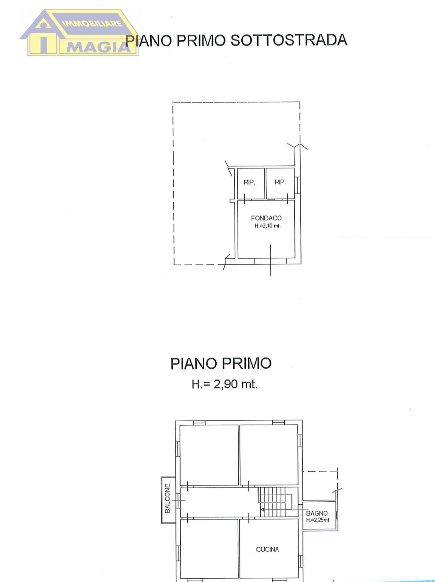 Foto 21 - Casa indipendente 3, Castel di Lama - planimetria 1