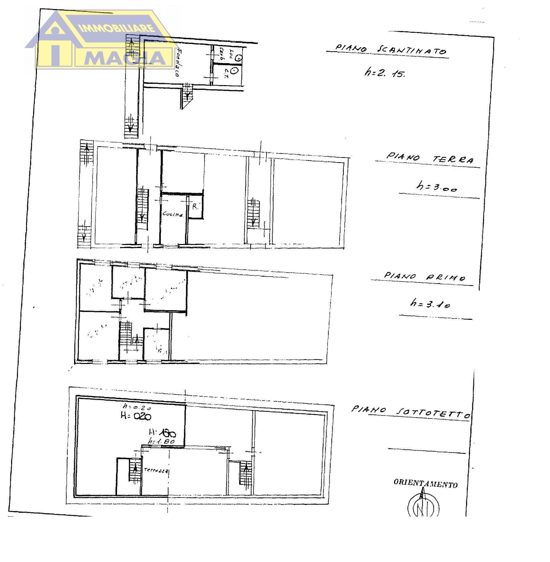 Foto 19 - Casa indipendente 246, Castel di Lama - planimetria 1