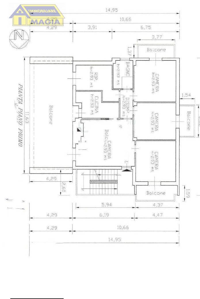 Foto 36 - Villa Monteprandone - floor plans 1