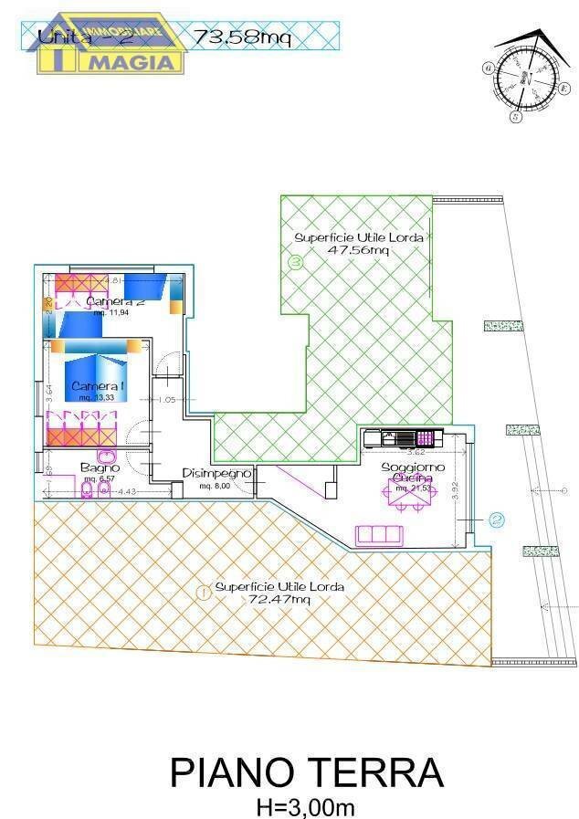 Foto 9 - Two-room apartment 2, San Benedetto del Tronto - floor plans 1