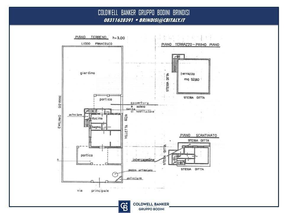 Foto 25 - Villa Contrada Monticelli
 
60B, Ostuni - planimetria 1