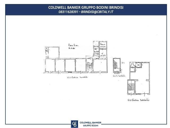 Foto 76 - Stabile - Palazzo Giudice Sardelli
 
27, San Vito dei Normanni - planimetria 1