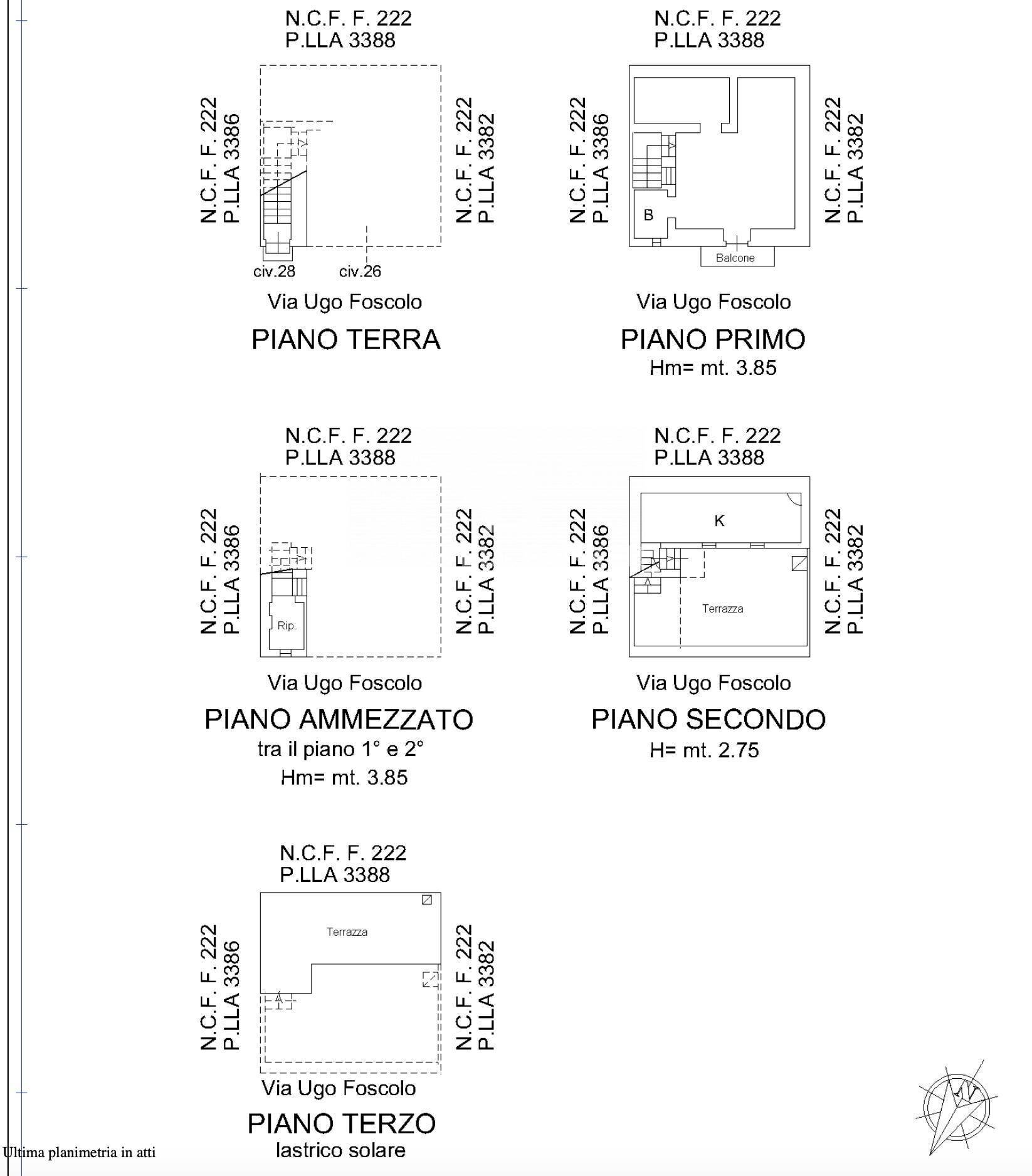Foto 36 - Casa indipendente Via Ugo Foscolo
 
28, Ostuni - planimetria 1
