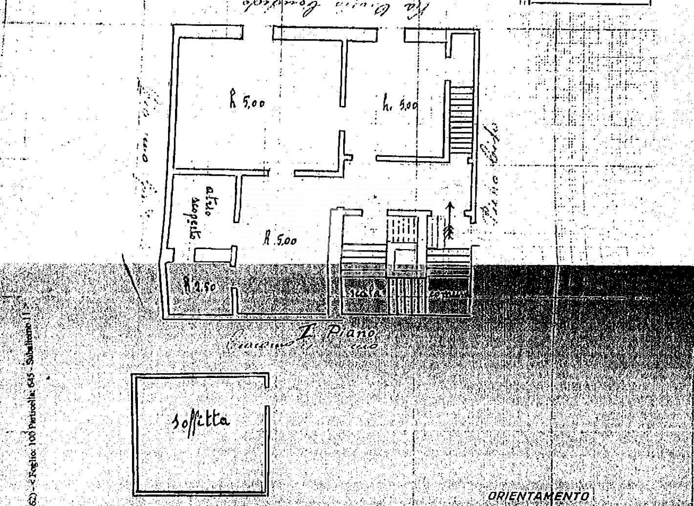 Foto 53 - Four-room apartment Galatina - floor plans 1