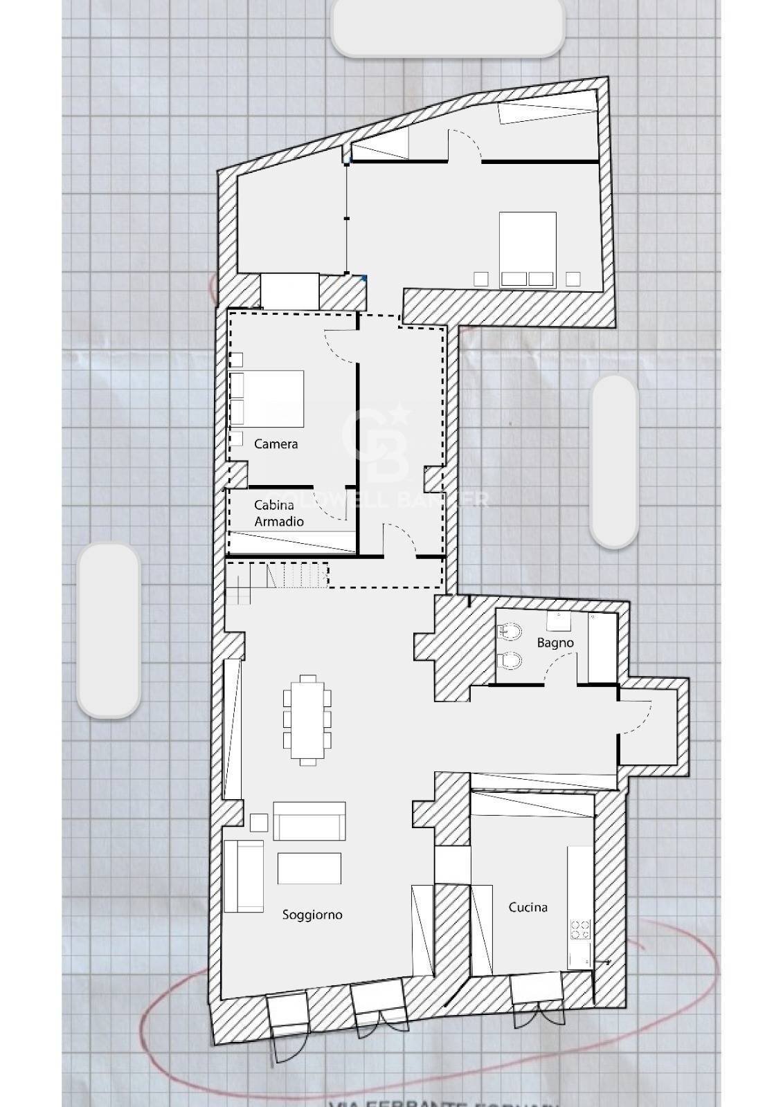 Foto 3 - Four-room apartment Via Ferrante Fornari
 
11, Brindisi - photo 3