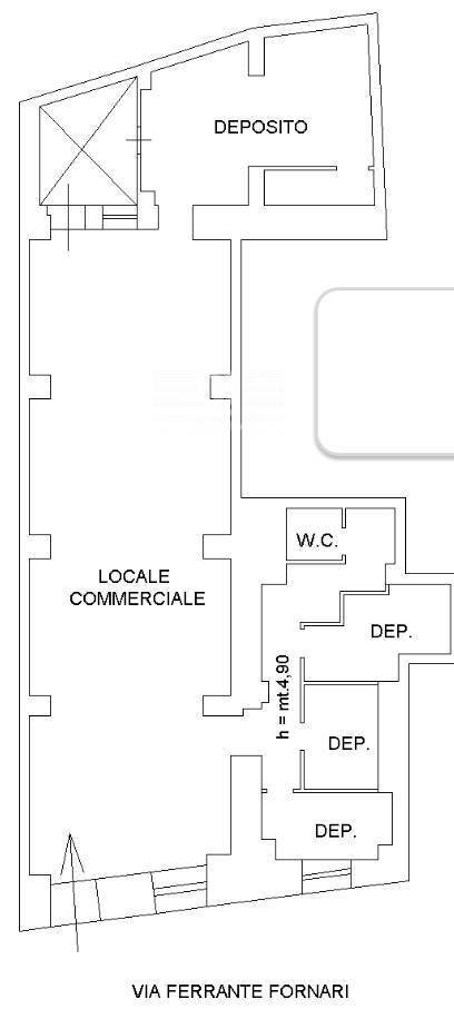 Foto 12 - Four-room apartment Via Ferrante Fornari
 
11, Brindisi - floor plans 1