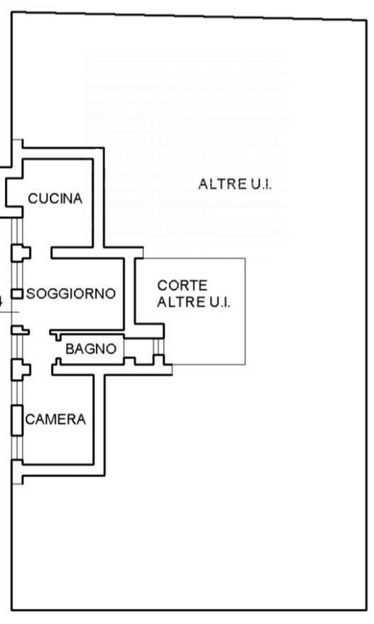 Foto 20 - Bilocale Fte Nove - Cannaregio, Venezia - planimetria 1