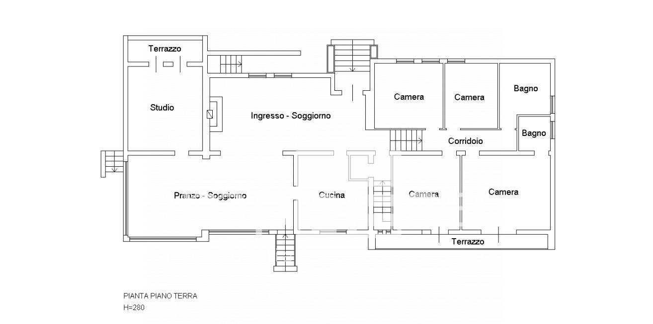 Foto 20 - Independent house Via Treviso, Trebaseleghe - floor plans 1