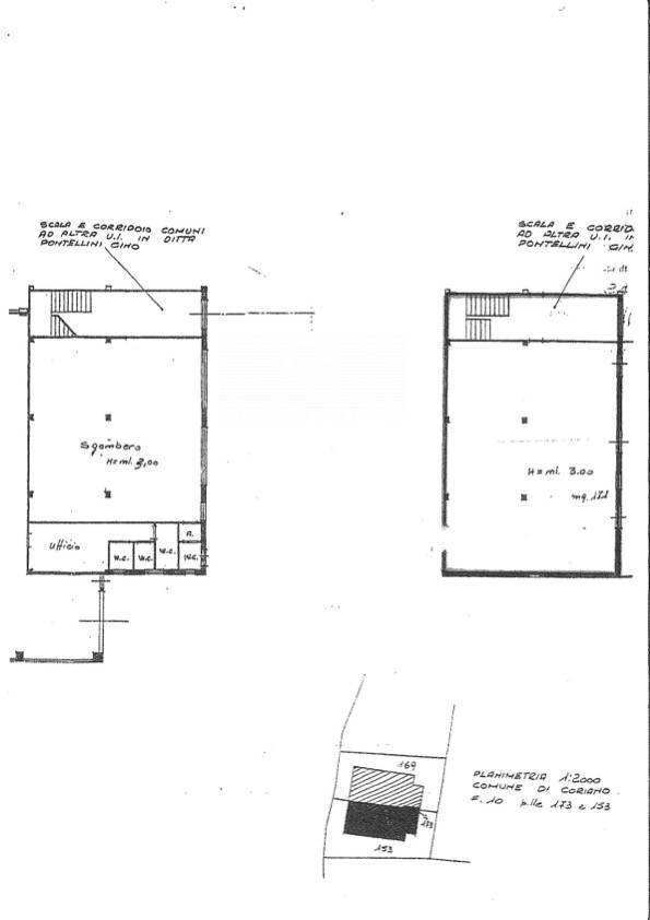 Foto 16 - Locale Commerciale via E. Ferrari
 
5, Coriano - planimetria 1