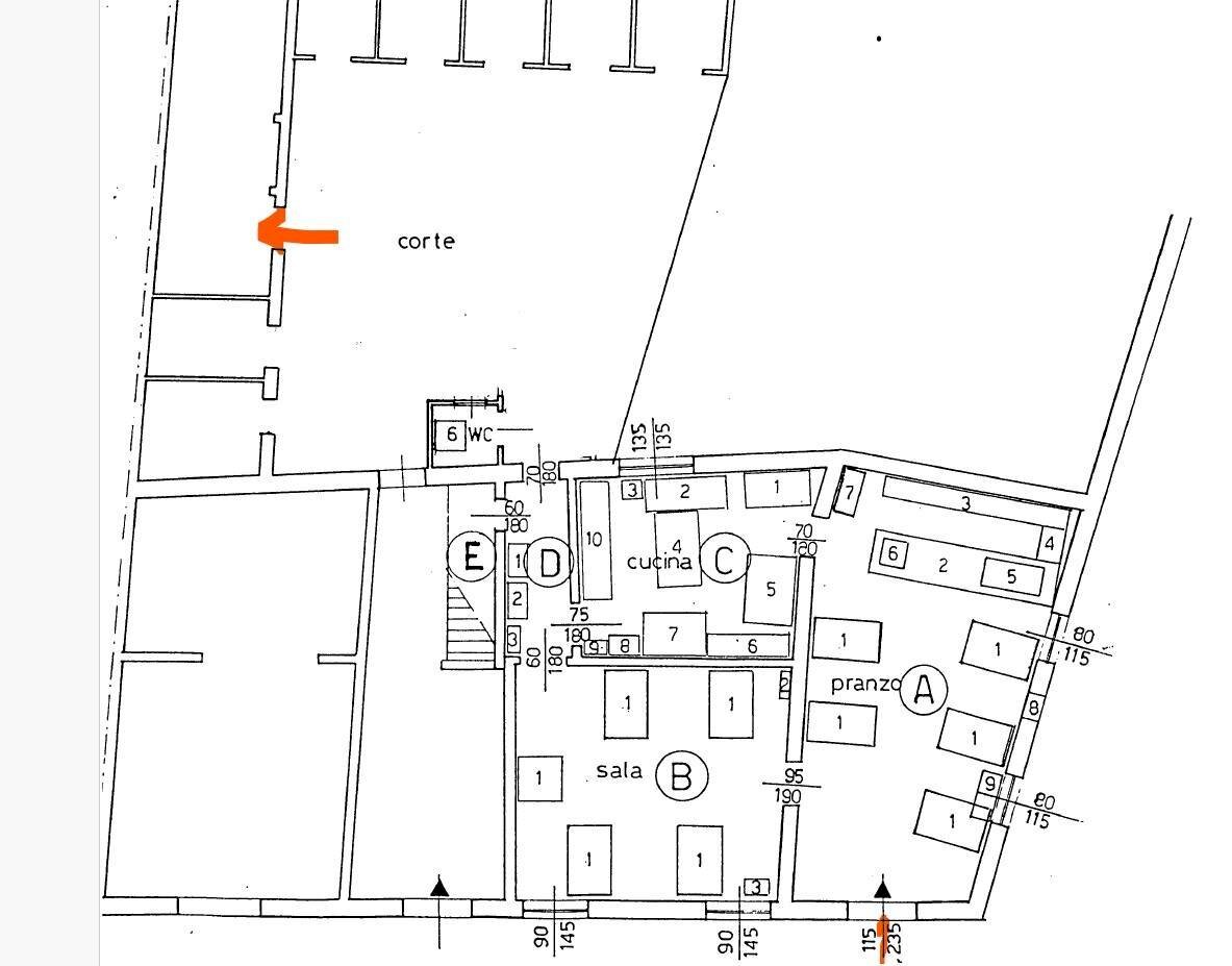 Foto 10 - Negozio Via Spronello, Ferrara - planimetria 1