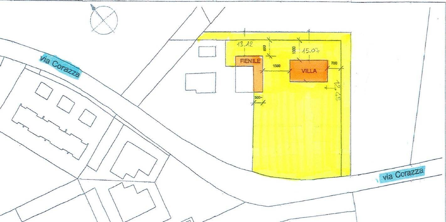 Foto 12 - Casa indipendente Via Corazza, Ferrara - planimetria 1