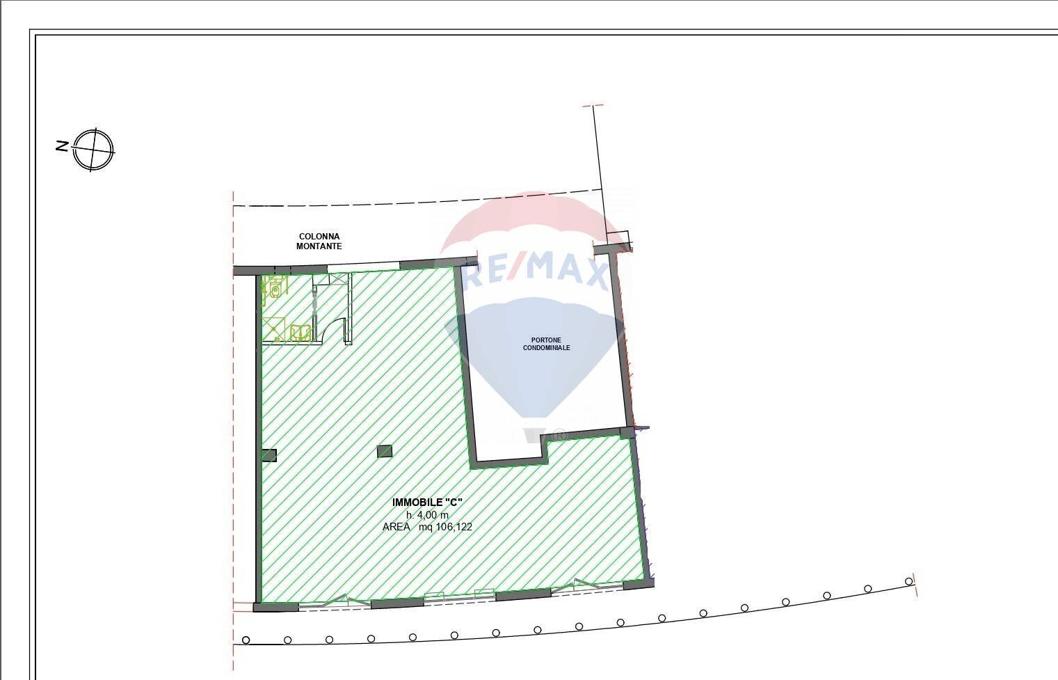 Pianta 2D - Ufficio Via Camillo Rosalba
 
46, Bari - planimetria 1