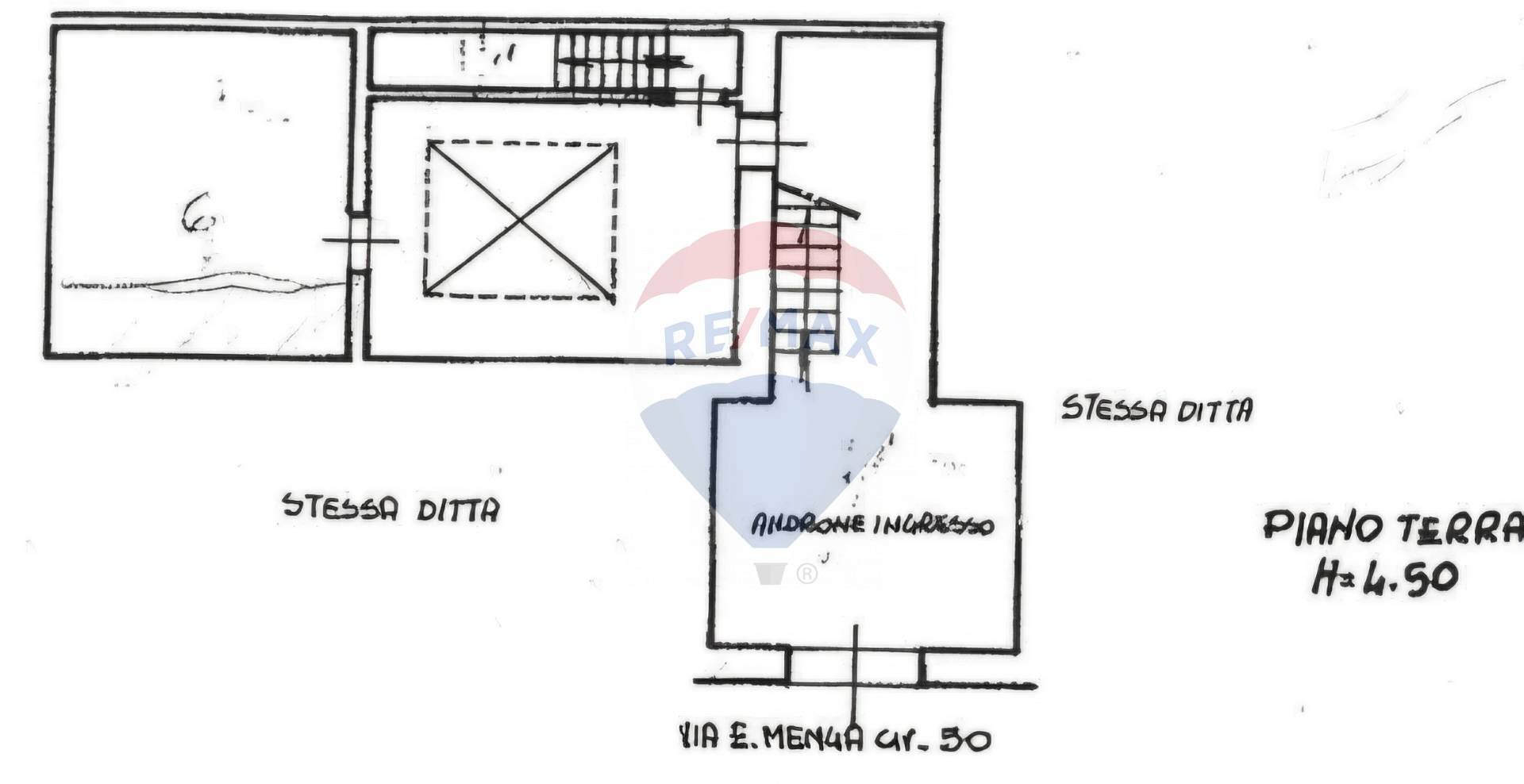 Pianta 2D - Casa indipendente Via Evangelista Menga
 
50, Copertino - planimetria 1