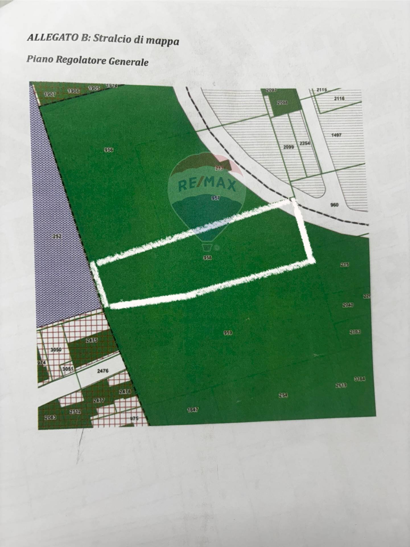 Pianta 2D - Terreno agricolo Via Guglielmo Oberdan, Triggiano - foto 2