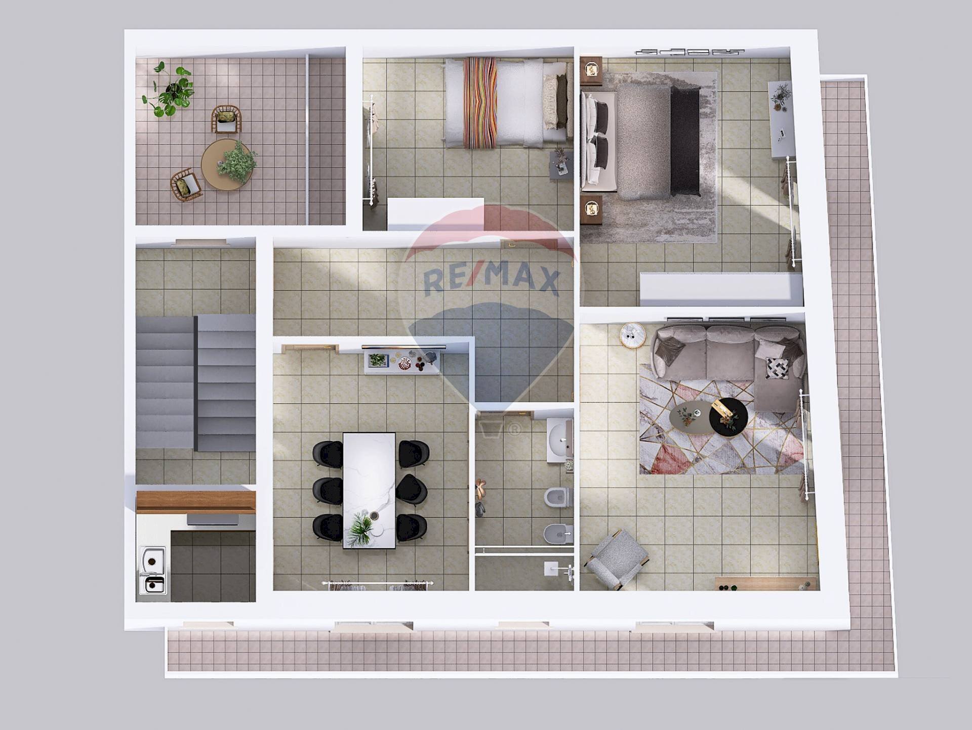 Pianta 3D - Independent house Via Vito Oronzo Colapinto
10, Turi - photo 2