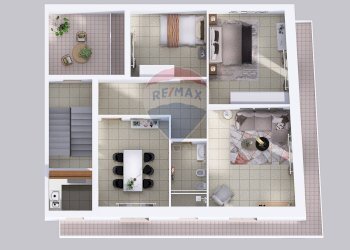 Pianta 3D - Casa indipendente Via Vito Oronzo Colapinto
 
10, Turi - foto 2