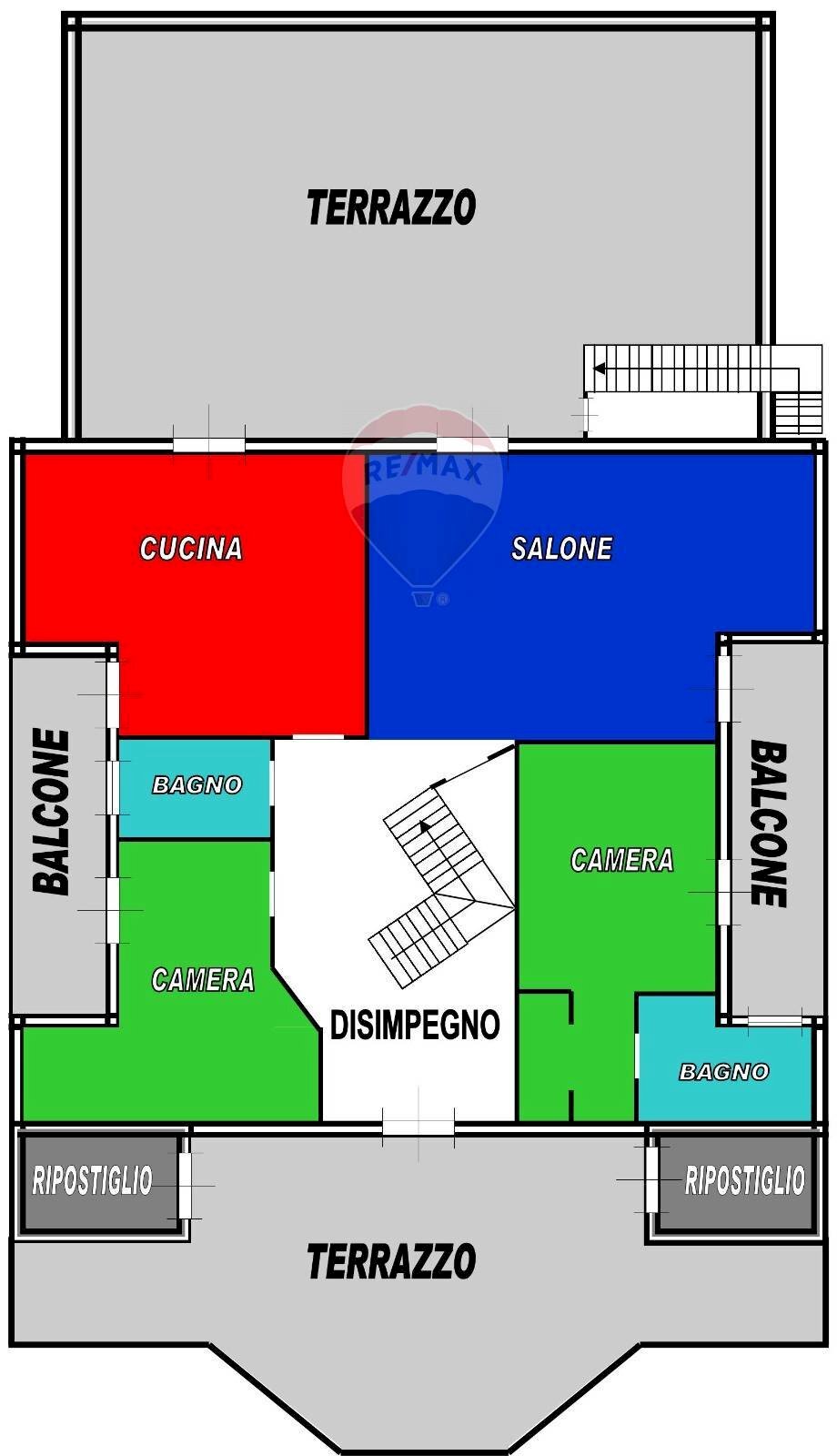 Pianta 2D - Villa Via Aldo Rossi
 
2, Casamassima - floor plans 1