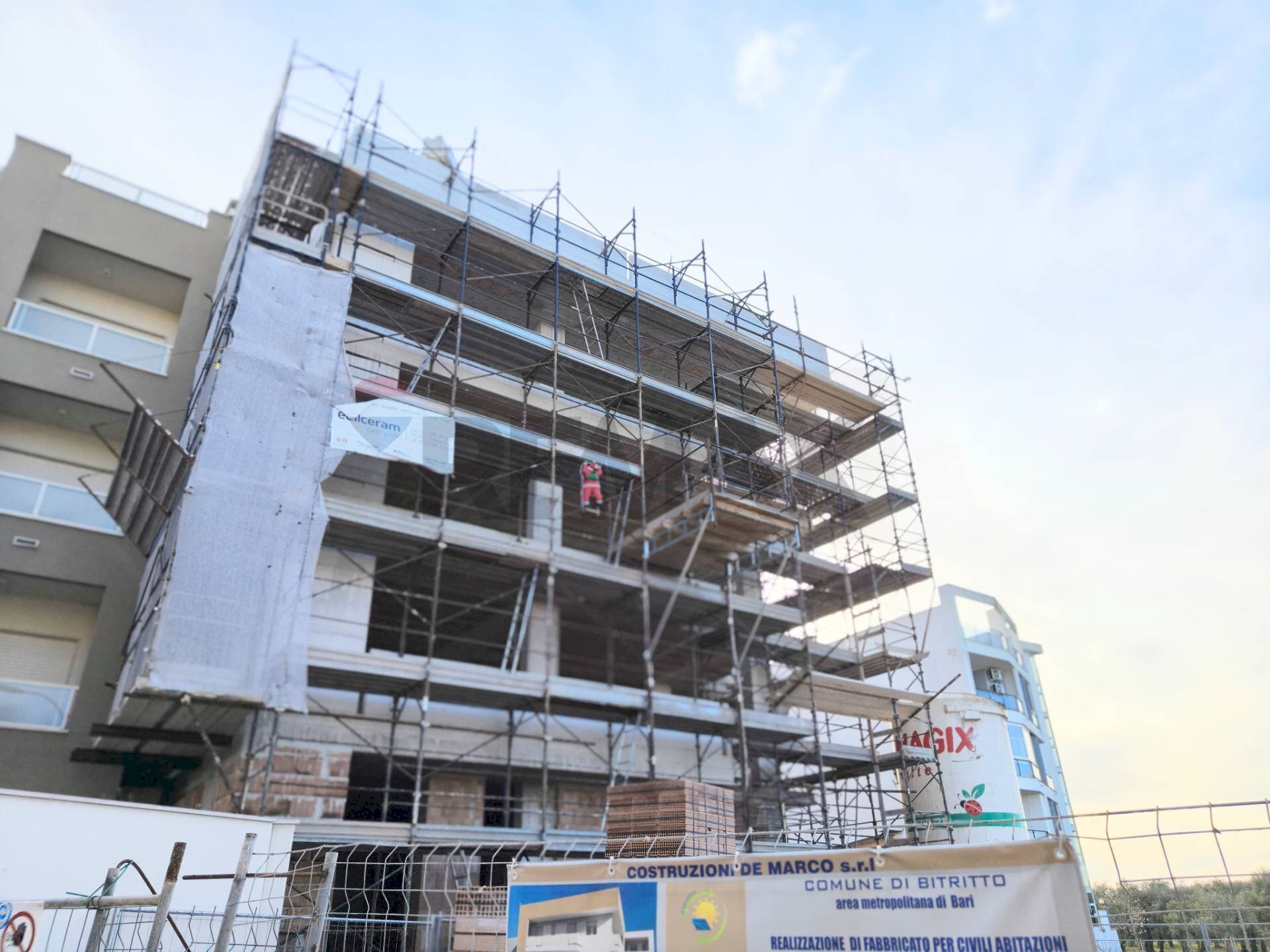 Edificio all\'aperto - Quadrilocale Via Carlo Levi, Bitritto - foto 1