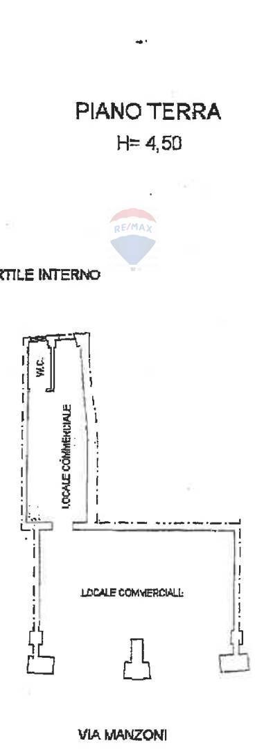 Pianta 2D - Commercial Premises Via Manzoni
 
4, Lecce - floor plans 1