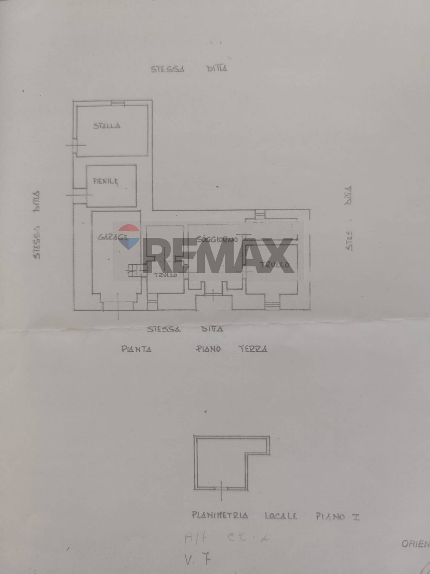 Pianta 2D - Villa Contrada Serio, Locorotondo - planimetria 1