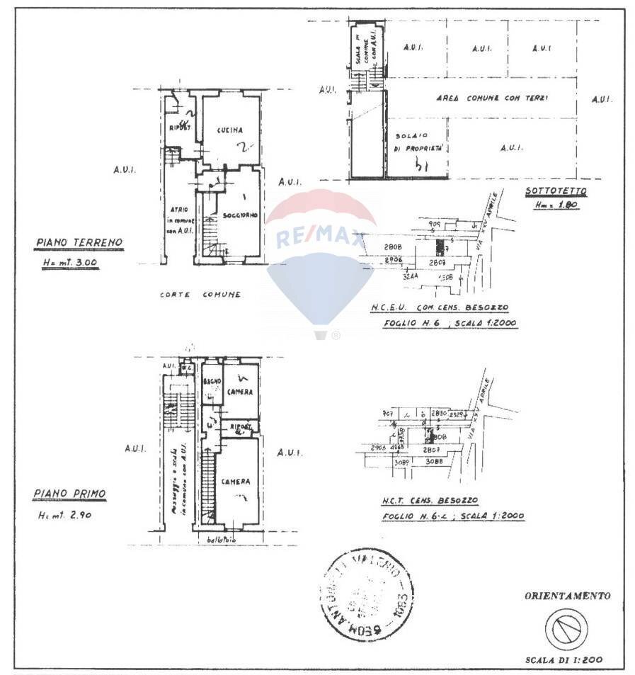 Pianta 2D - Appartamento Besozzo - planimetria 1