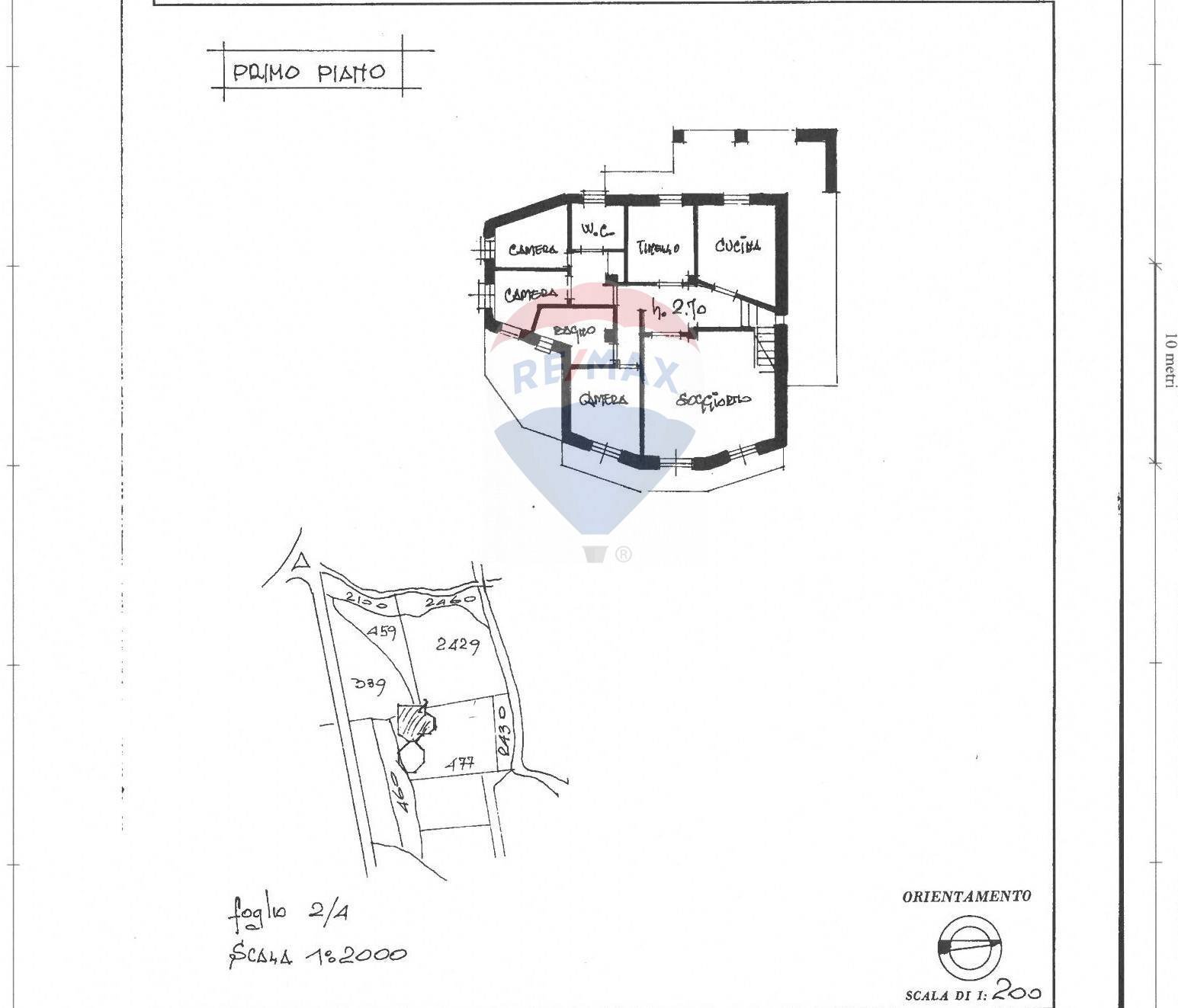 Pianta 2D - Quadrilocale Via Roma
 
3, Cerano d'Intelvi - planimetria 1