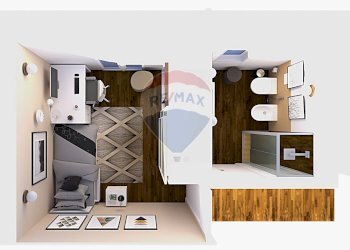 Pianta 3D - Casa semi indipendente Gavirate - foto 23