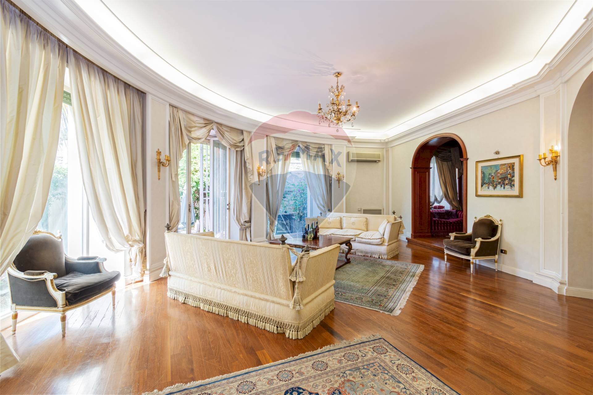 Soggiorno - Appartamento Via dei Monti Parioli, Roma - foto 3