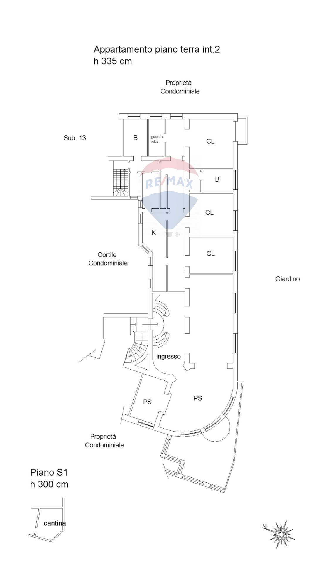 Pianta 2D - Appartamento Via dei Monti Parioli, Roma - planimetria 1