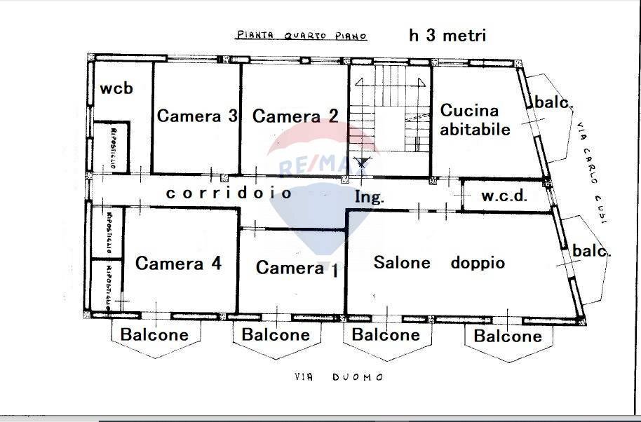 Pianta 2D - Apartment Via Duomo
 
29, Petralia Sottana - floor plans 1