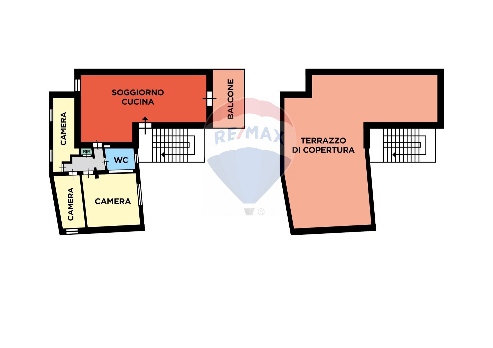 Pianta 2D - Appartamento VIA PORTOSALVO
 
27, Ischia - planimetria 1