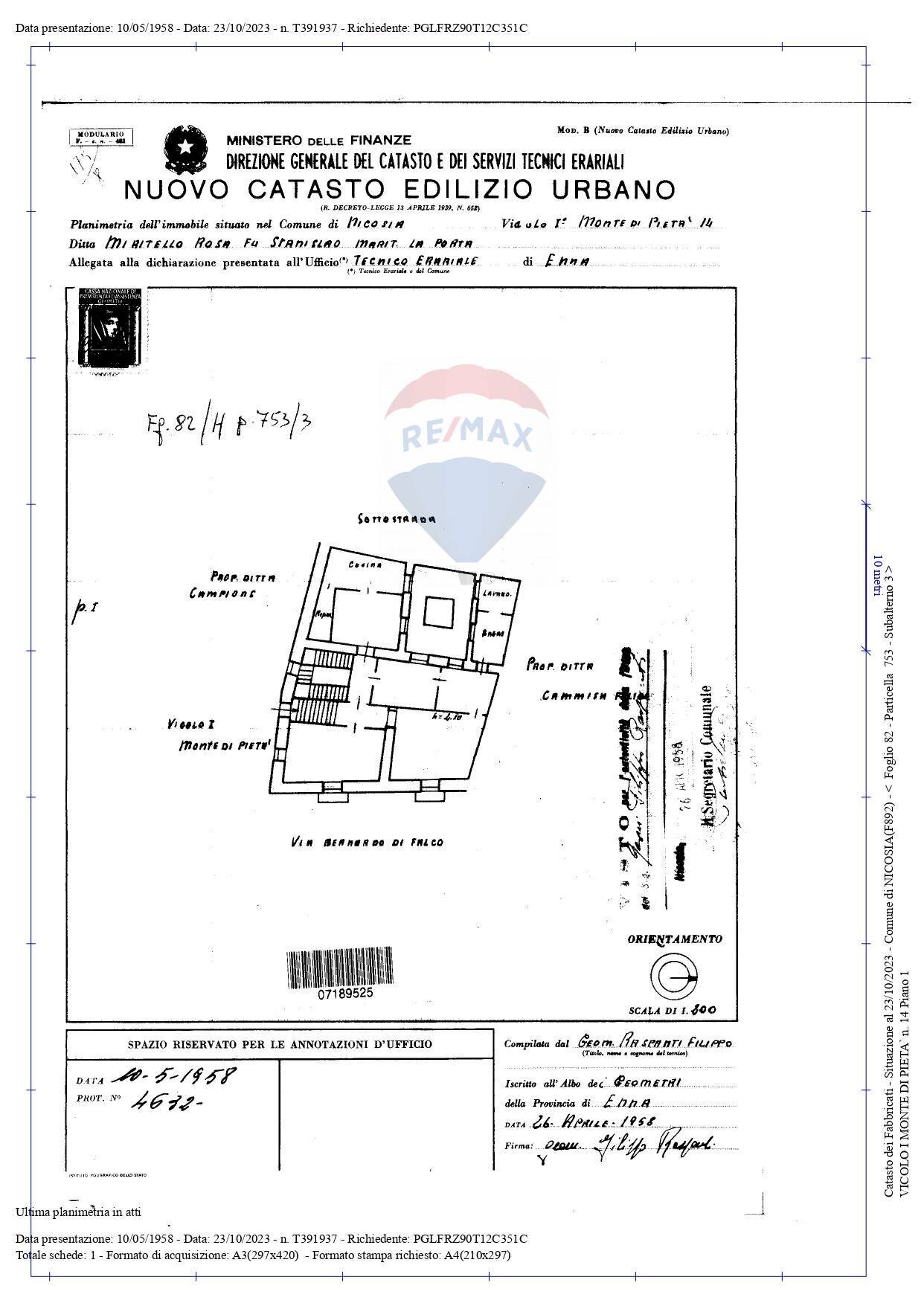 Pianta 2D - Independent house Via Monte di Pietà
 
11, Nicosia - floor plans 1