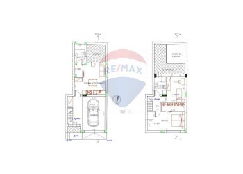 Pianta 2D - Casa indipendente via Lavina
 
87, Aci Sant'Antonio - foto 14