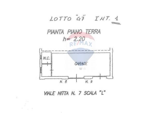 Pianta 2D - Box VIALE NITTA
 
7 L, Catania - floor plans 1