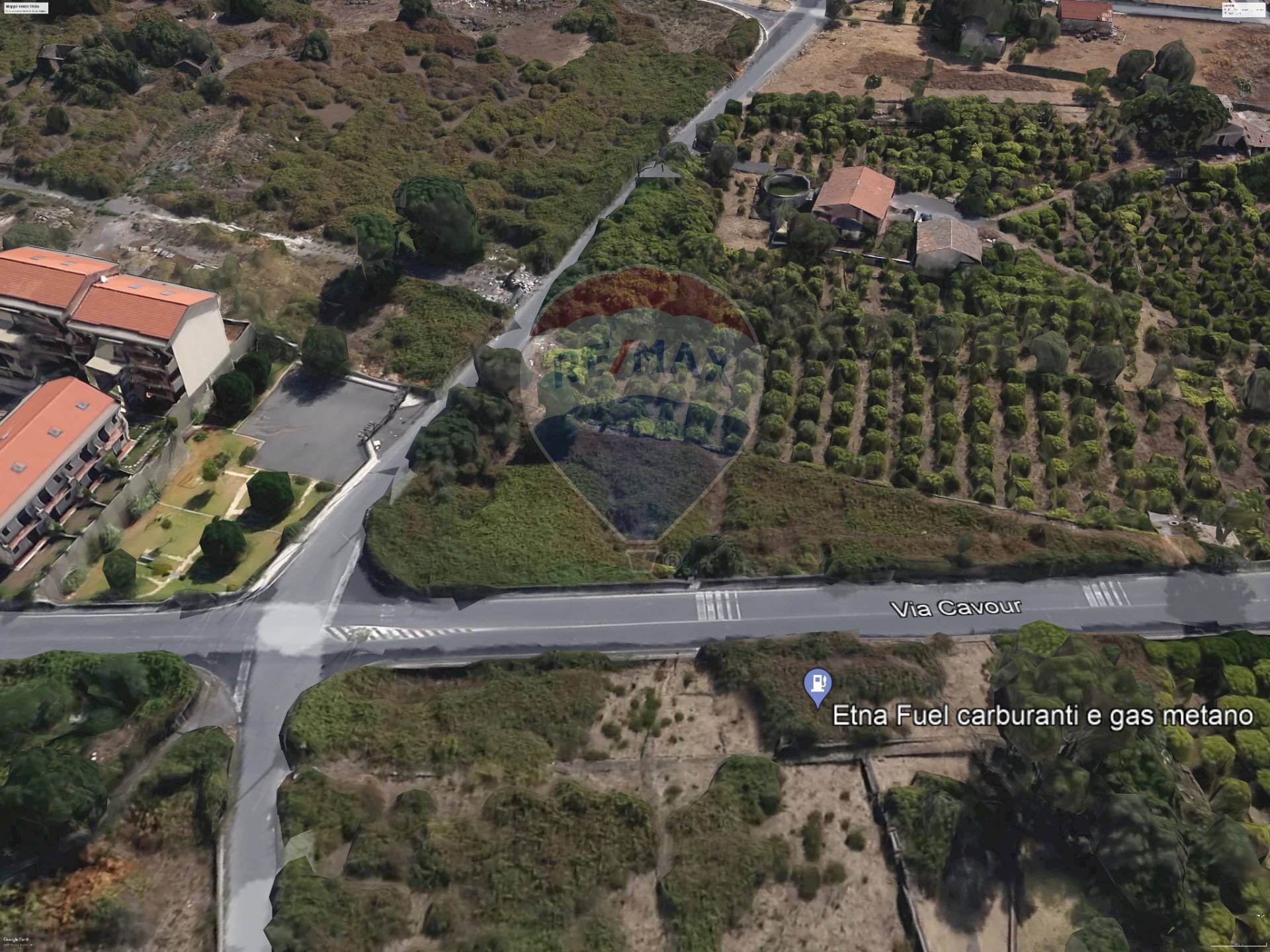 Posizione della mappa - Terreno edificabile via Cavour e via Nociazzi, Tremestieri Etneo - foto 3