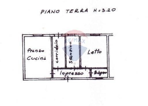 Pianta 2D - Villa C/da Valverde - Via Luigi Enaudi, Grammichele - planimetria 1