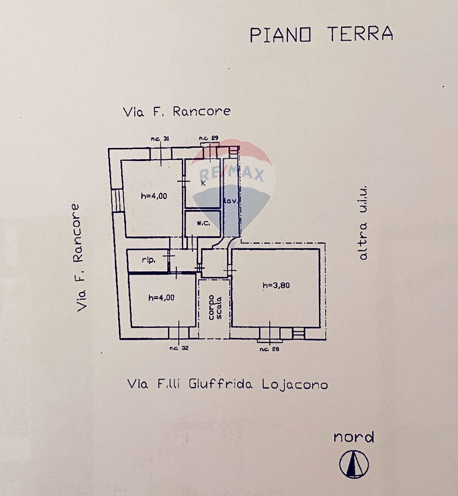 Pianta 2D - Casa indipendente Via Fratelli Giuffrida Lo Jacono
 
28, Catania - planimetria 1
