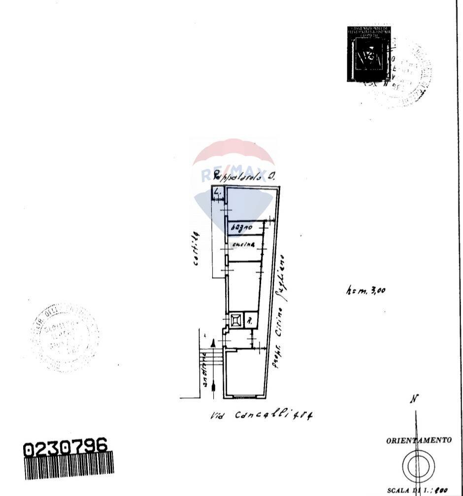 Pianta 2D - Trilocale Via Cancelliere
 
12, Catania - planimetria 1