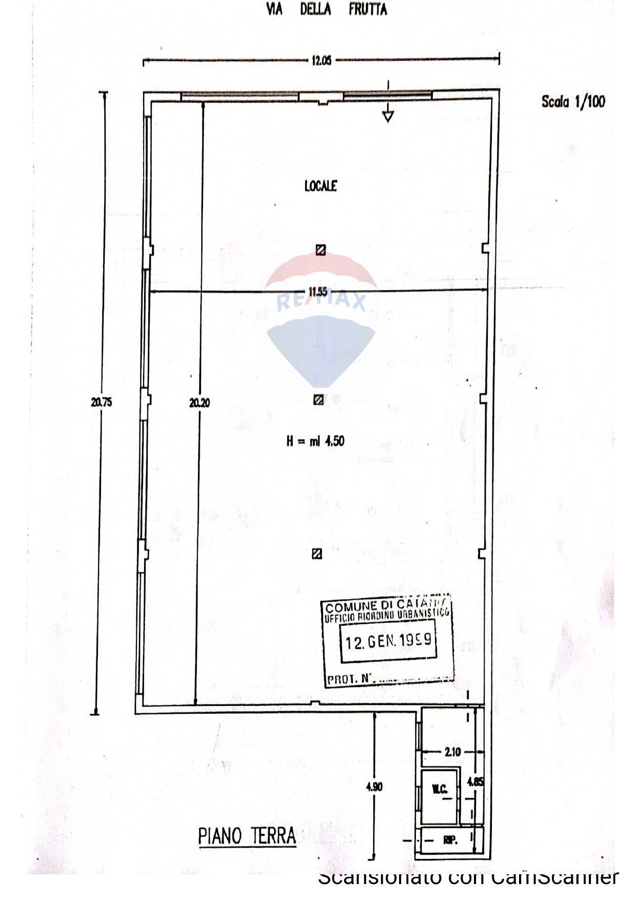 Pianta 2D - Casa indipendente VIA DELLA FRUTTA
 
13, Catania - planimetria 1