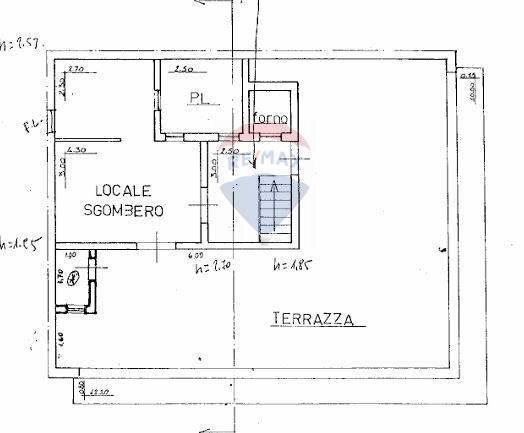 Pianta 2D - Independent house Via Feltre
 
102, Paterno - floor plans 1