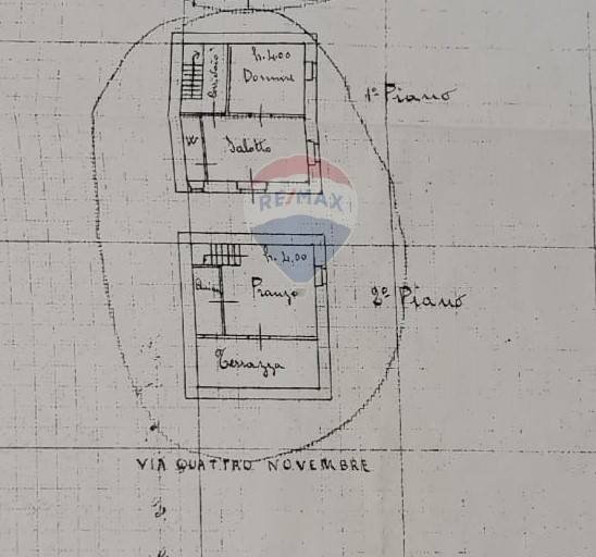 Pianta 2D - Semi-detached house VIA 4 NOVEMBRE
 
25, Lentini - floor plans 1