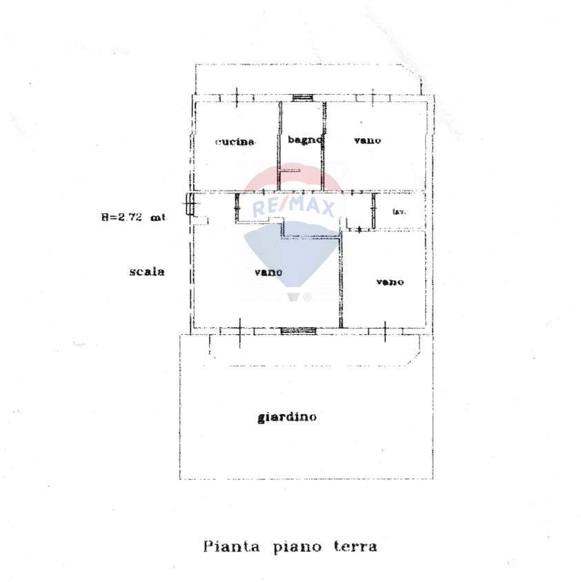 Pianta 2D - Appartamento via Carlino
 
75D, Mascali - planimetria 1
