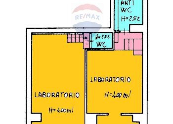 Pianta 2D - Shop Via Orto San Clemente
 
35 37, Catania - photo 3