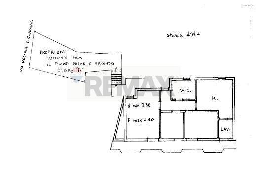 Pianta 2D - Trilocale Via Asia
 
8, Gravina di Catania - planimetria 1