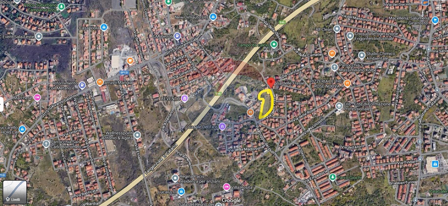 Posizione della mappa - Terreno edificabile via delle fresie, Misterbianco - foto 3