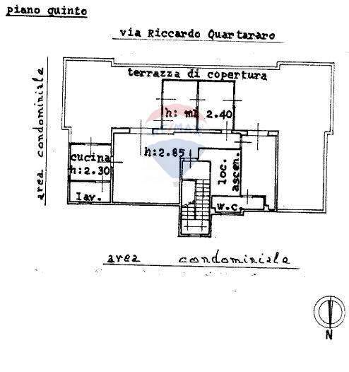 Pianta 2D - Quadrilocale Via Riccardo Quartararo
 
10, Catania - planimetria 1