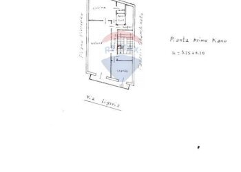 Pianta 2D - Quadrilocale via liguria
 
13, Paterno - foto 17