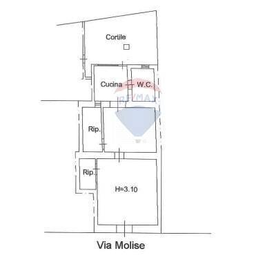 Pianta 2D - Independent house via molise
 
21, Acireale - floor plans 1
