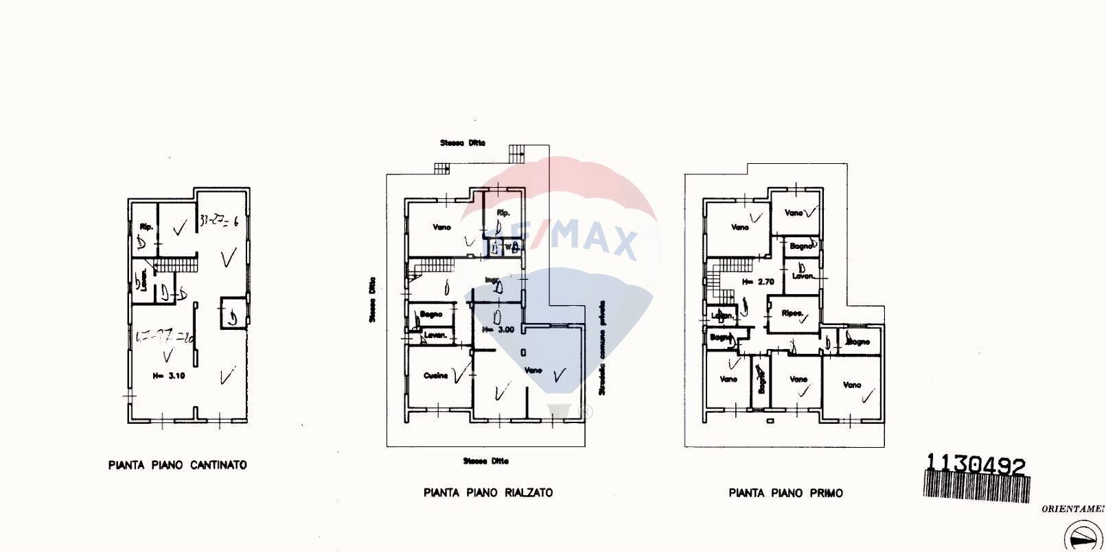 Pianta 2D - Villa VIA FILIPPO MEDA
 
77, Giarre - planimetria 1