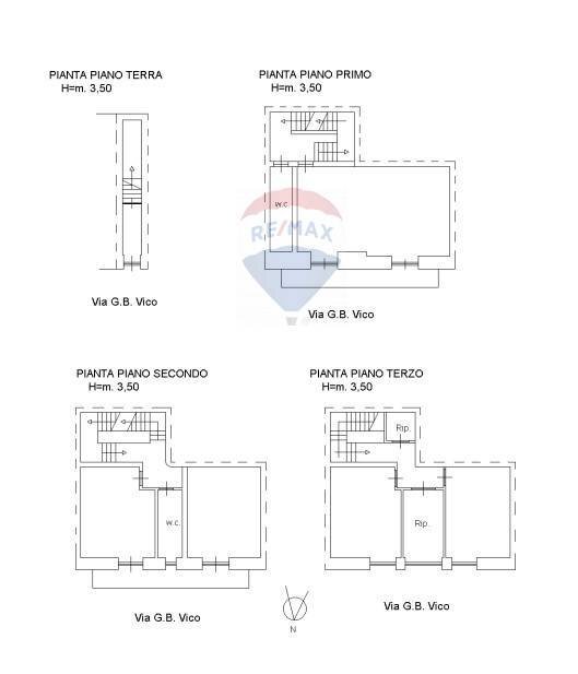 Pianta 2D - Casa indipendente via gianbattista vico
 
11, Grammichele - planimetria 1